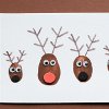 Thumbprint Reindeer Family