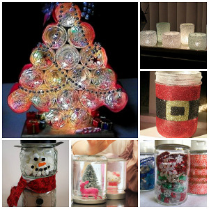 26 Mason Jar Crafts for Christmas | AllFreeHolidayCrafts.com