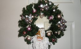 Easy Embellished Christmas Wreath