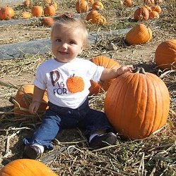 P is for Pumpkin Kids Shirt