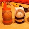 Indian and Pilgrim Egg Characters