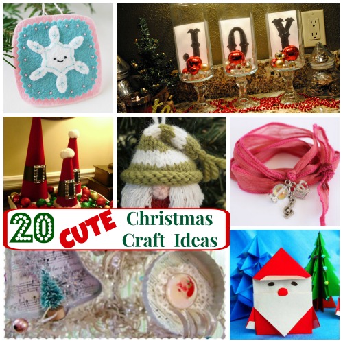 20 Cute Christmas Crafts and Ideas